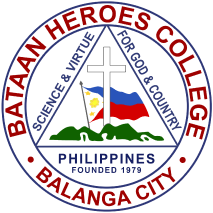 Bataan Heroes College - BHC logo
